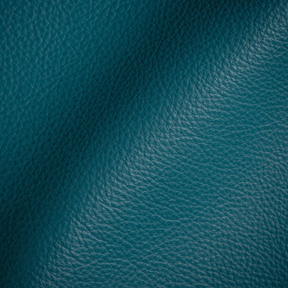 Paloma Italian Turquoise Semi-Aniline Natural Pebble Top Grain Performance Cow Leather Hide - Joann Fabrics