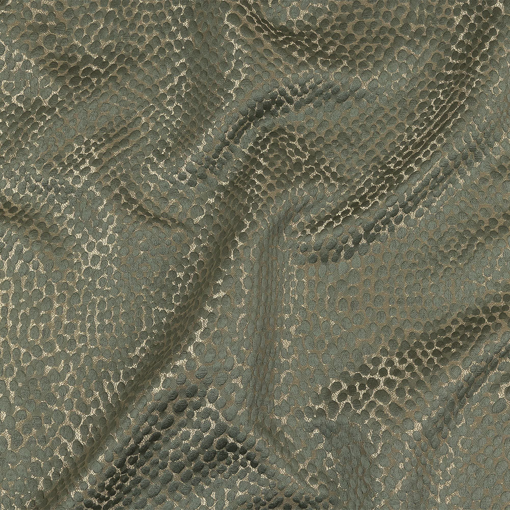 Drapery Jacquard - Sage Spotted Texture - British Imported - Joann Fabrics