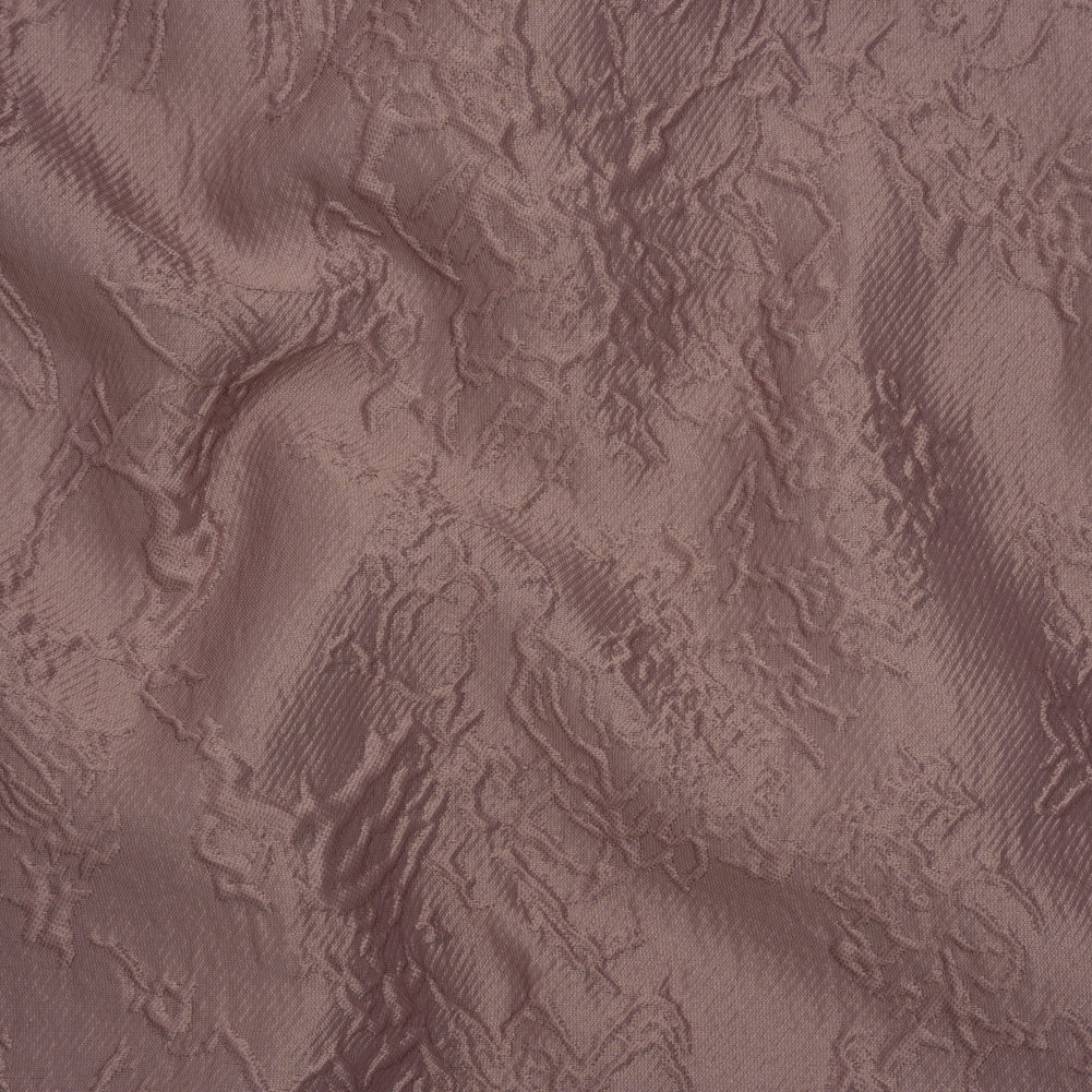 Polyester Brocade - Monochrome Mauve Floral Drawings - Joann Fabrics