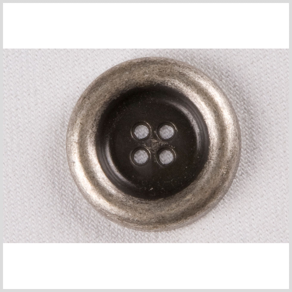 Silver Metal Coat Button - 44L/28mm - Joann Fabrics