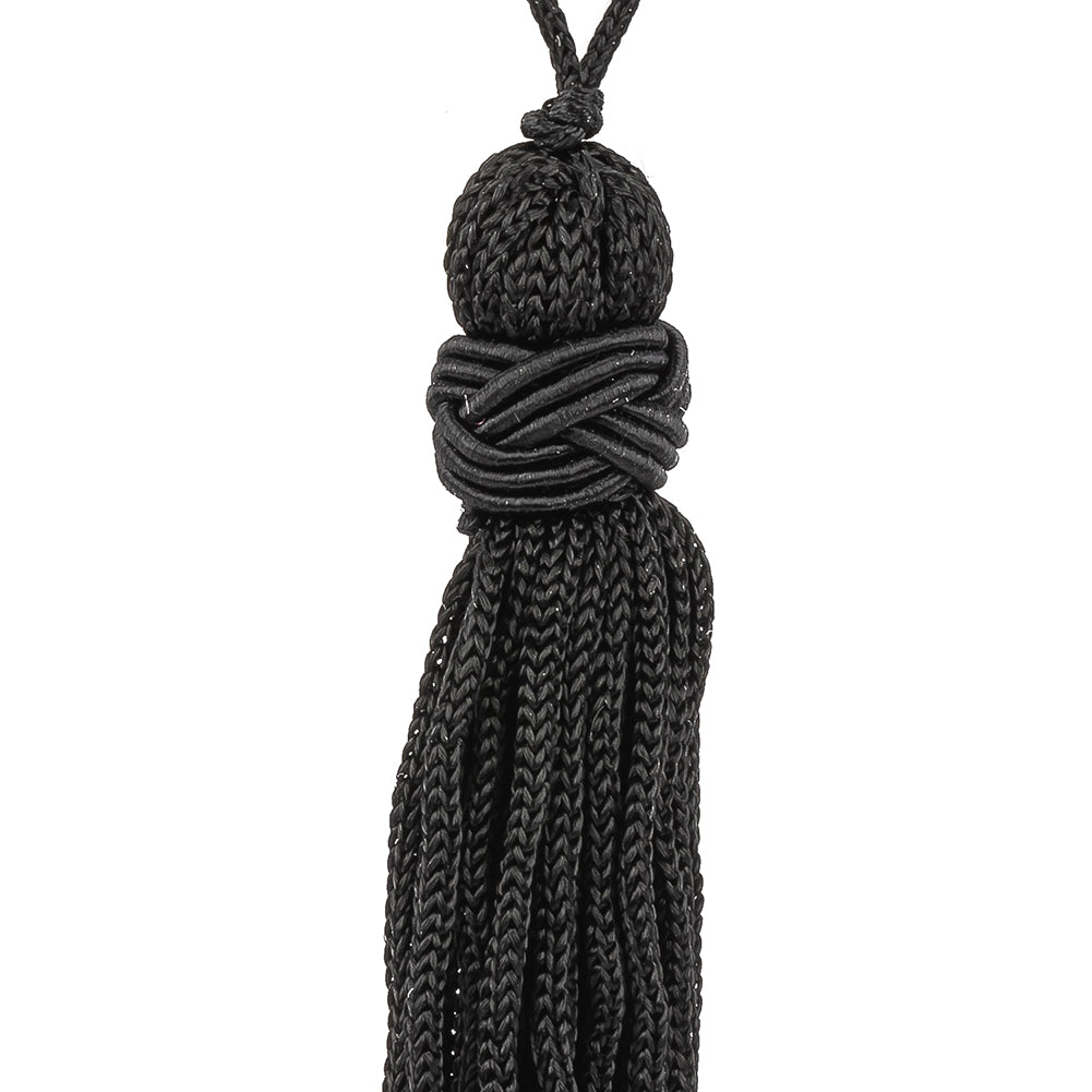 Black Cotton Tassel - 2.5