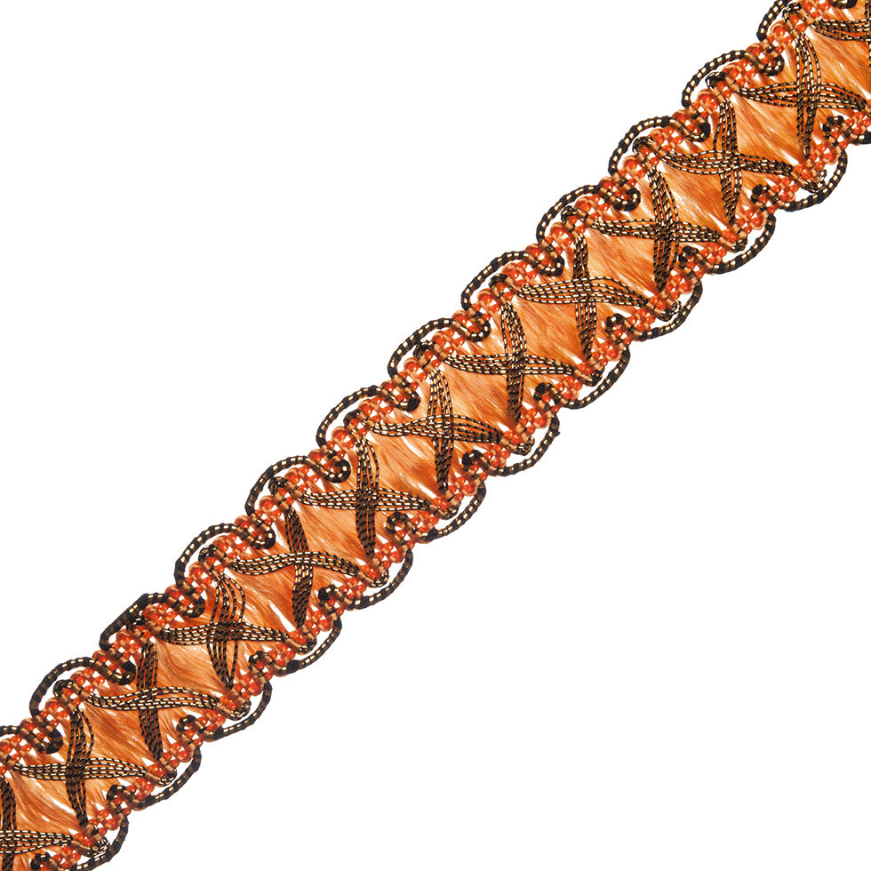 Orange/Gold Metallic Braid - Joann Fabrics