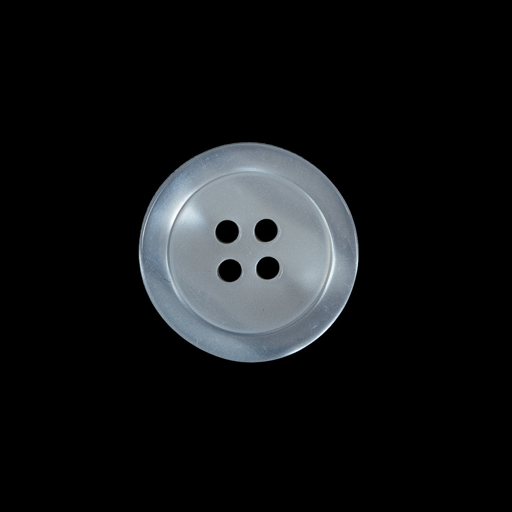 White Iridescent Plastic Button - 32L/20mm - Joann Fabrics
