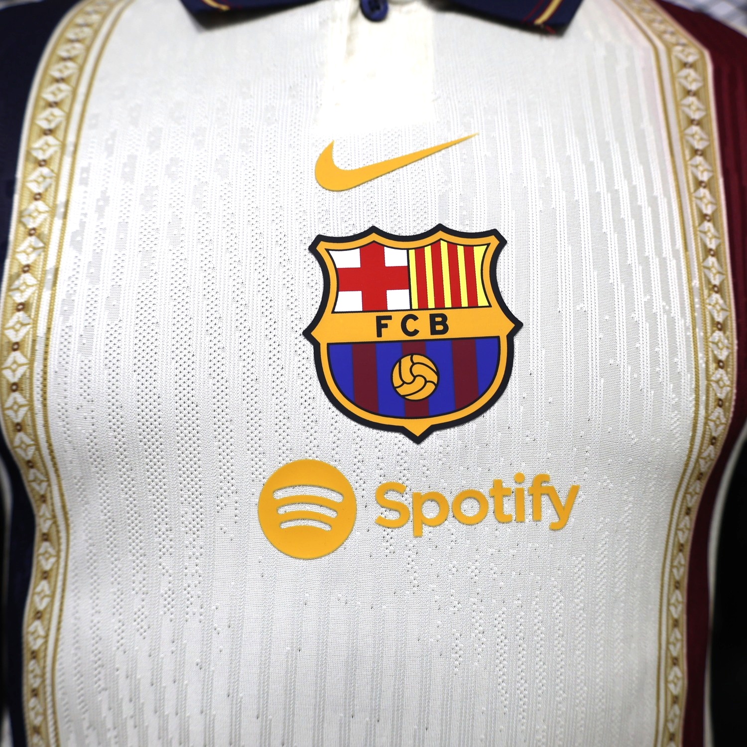 Barcelona 26-27 White Special Jersey - Player Version - UnitedFutballJersey