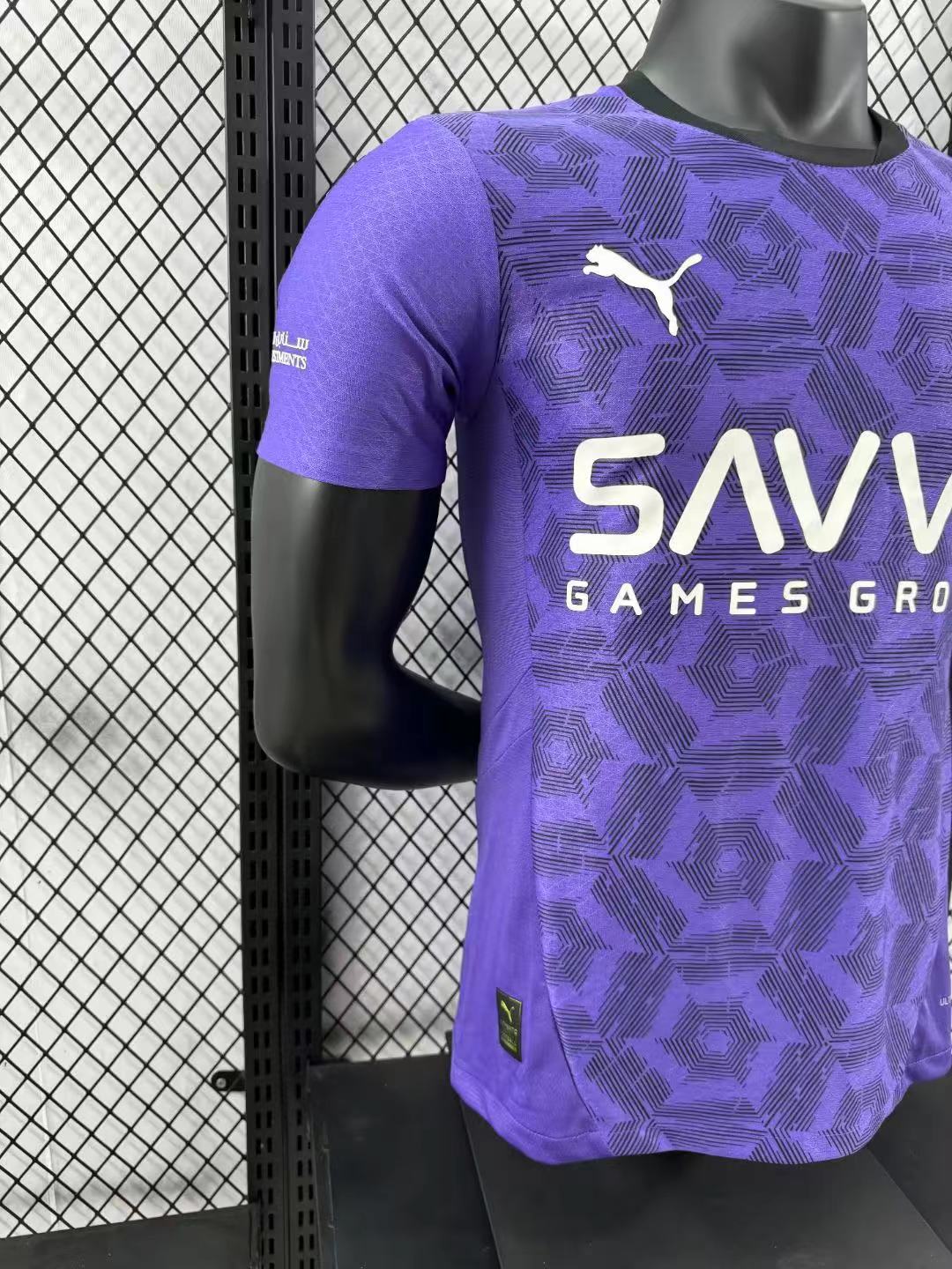 2024/2025 Player Version Al-Hilal Saudi Third Away Football Shirt 1:1 Thai Quality