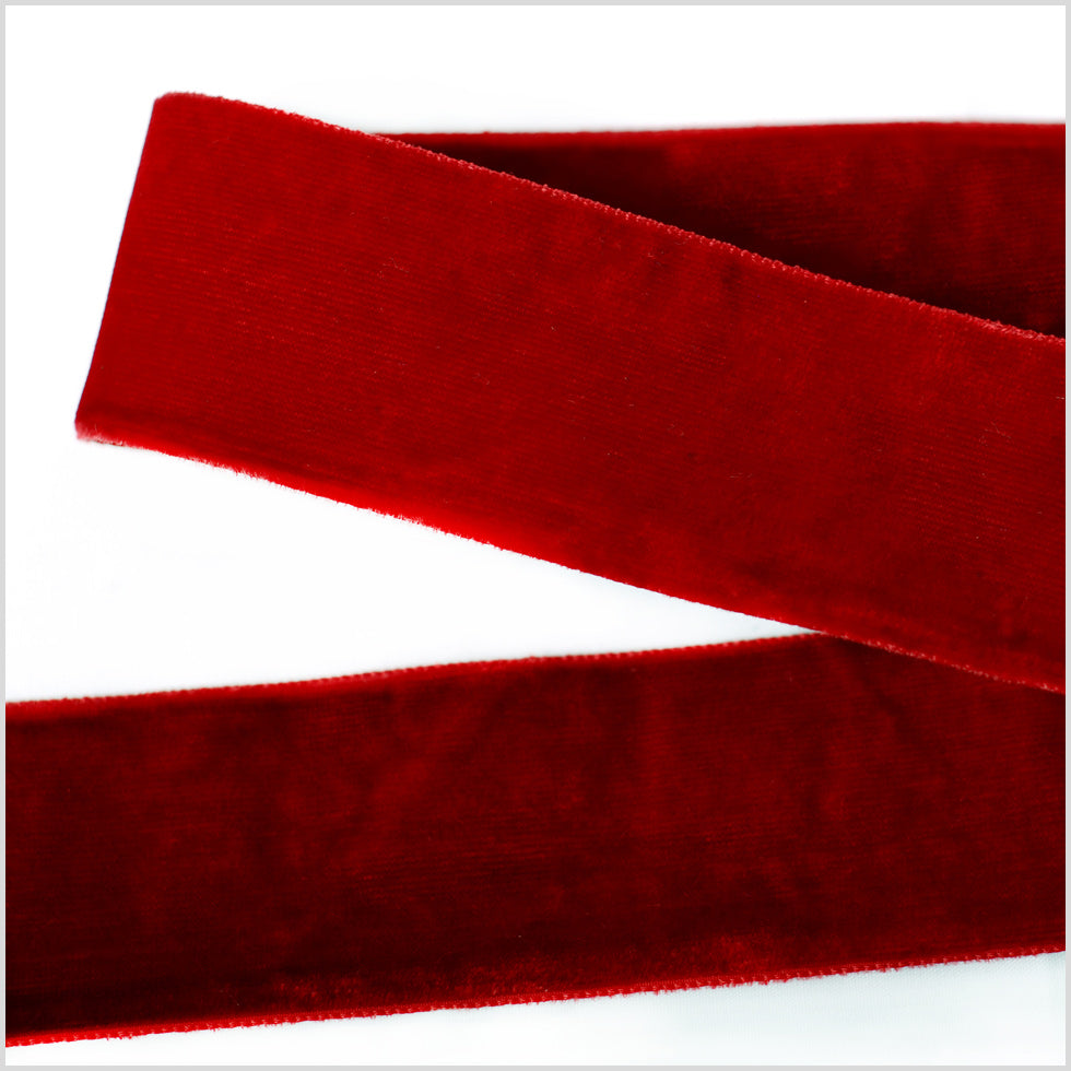Double Faced Velvet Ribbon Made in Italy - 1.5