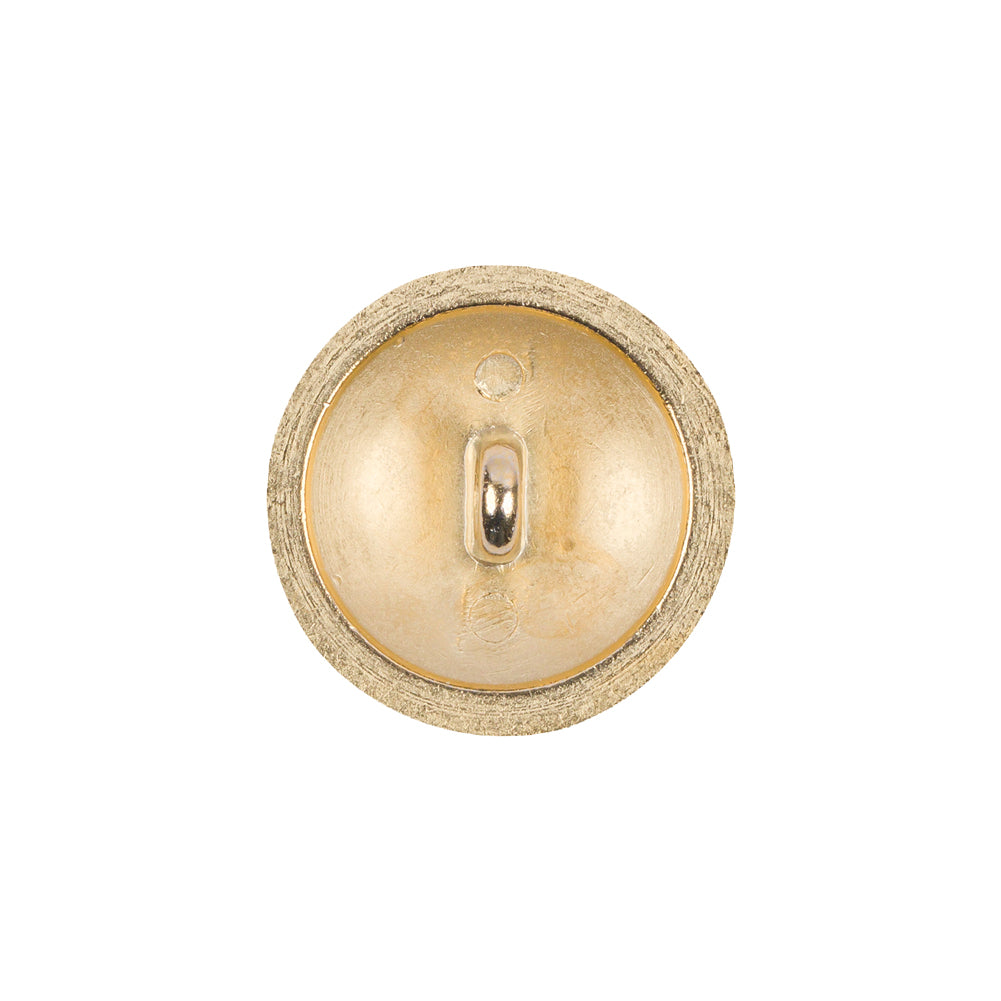 Matte Gold Brushed Metal Shank Back Button - 32L/20mm - Joann Fabrics