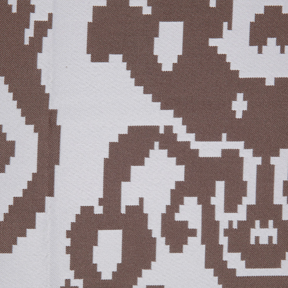 Brown Geometric Polyester Brocade - Joann Fabrics