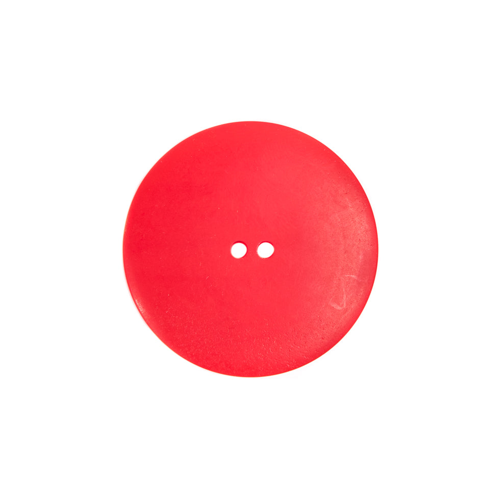 Plastic 2-Hole Button Made in Italy - 36L/23mm - Red and Pink Woodgrain with Ovals - Joann Fabrics