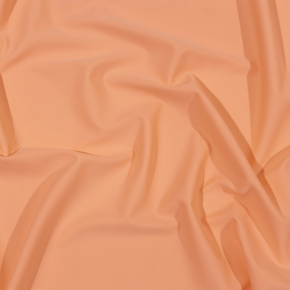 Recycled Swimwear Tricot, UV Protective - Peach Flower - Santorini Plus Collection - Joann Fabrics