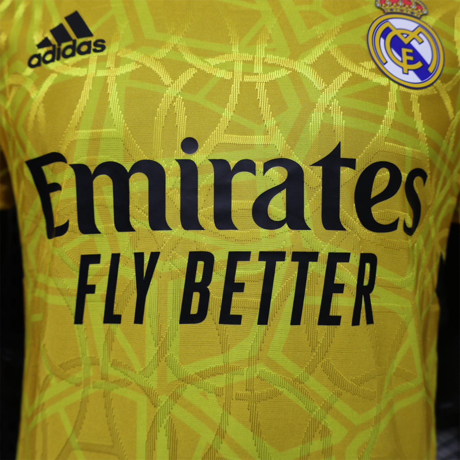 Real Madrid 26-27 Yellow Special Jersey - Player Version - UnitedFutballJersey
