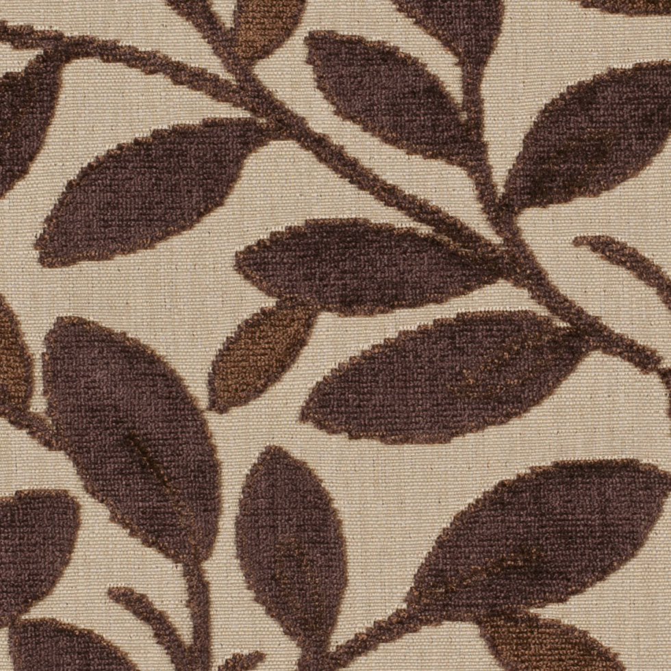 Beige/Mocha Floral Chenille - Joann Fabrics