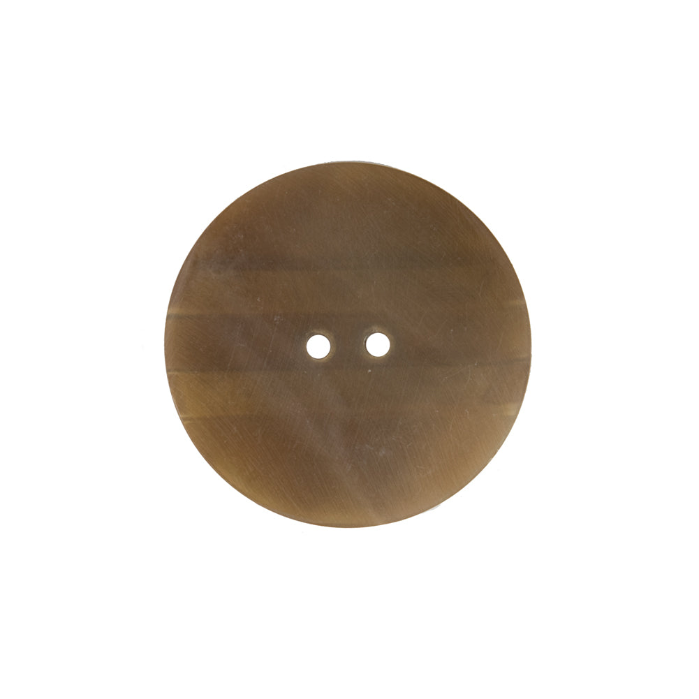 Striped Natural 2-Hole Horn Button - 40L/25.5MM - Joann Fabrics