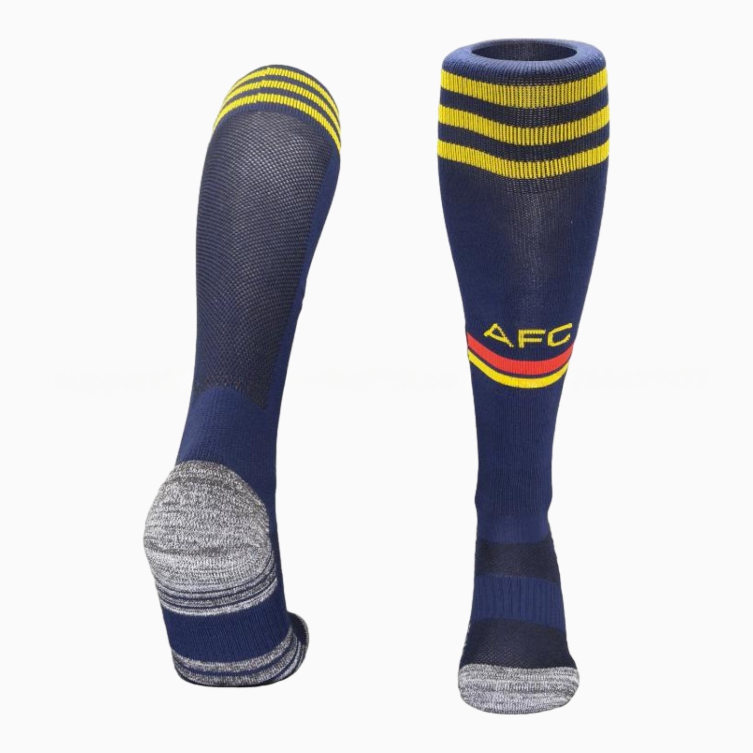 Arsenal 26-27 Away Socks - Dark Blue - UnitedFutballJersey