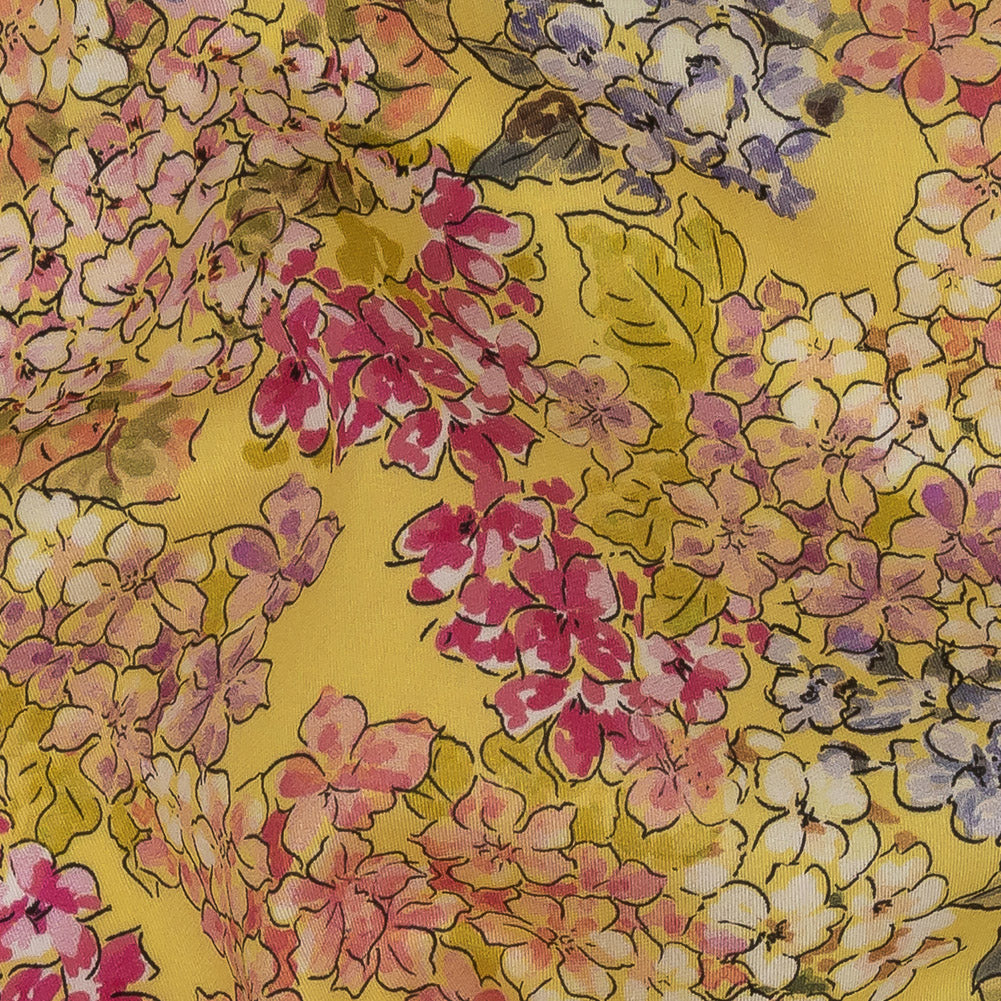 Mood Exclusive Golden Geraniums Cotton Voile - Joann Fabrics