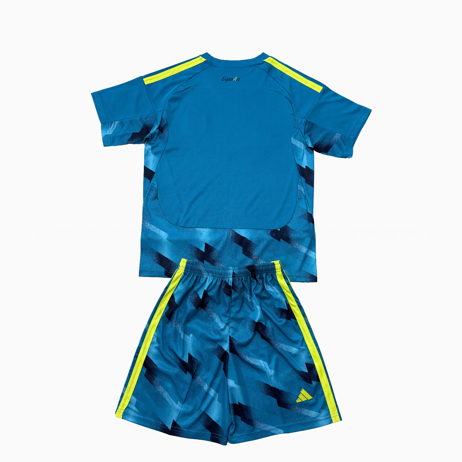 Spain 2026 Lake Blue Goalkeeper Kids Kit - UnitedFutballJersey