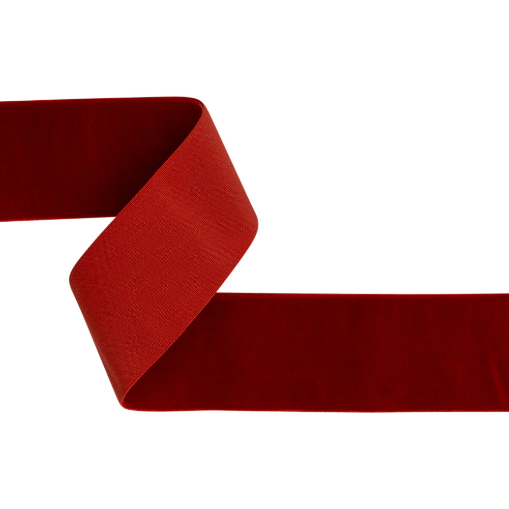 Stretch Velvet Ribbon Trim Made in Italy - 2