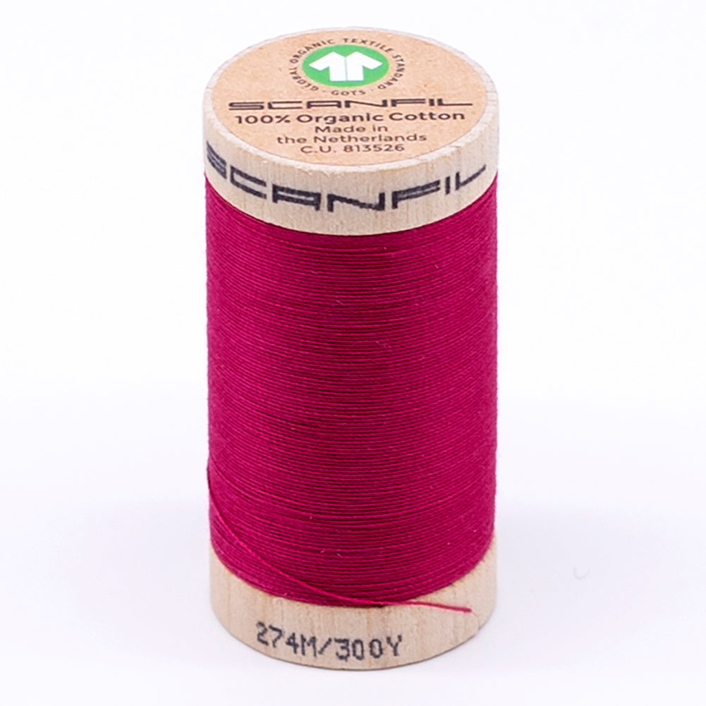 SCANFIL® 30wt Organic Pima Cotton Thread 300 yds - 4811 Love Potion - Joann Fabrics