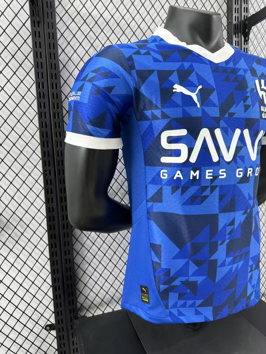 2024/2025 Player Version Al-Hilal Saudi Home Football Shirt 1:1 Thai Quality