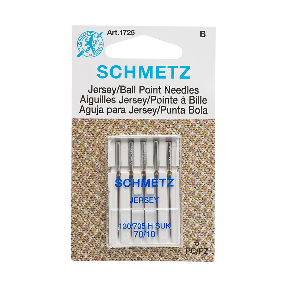 Schmetz Jersey/Ball Point Machine Needles - 70/10 - 5 ct - Joann Fabrics