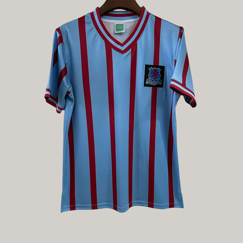 1957 Retro Aston Villa Away Football Shirt 1:1 Thai Quality