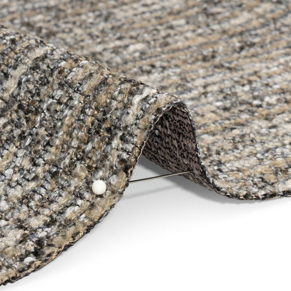 Upholstery Boucle - Graphite Stripes - Valemount Collection - Joann Fabrics