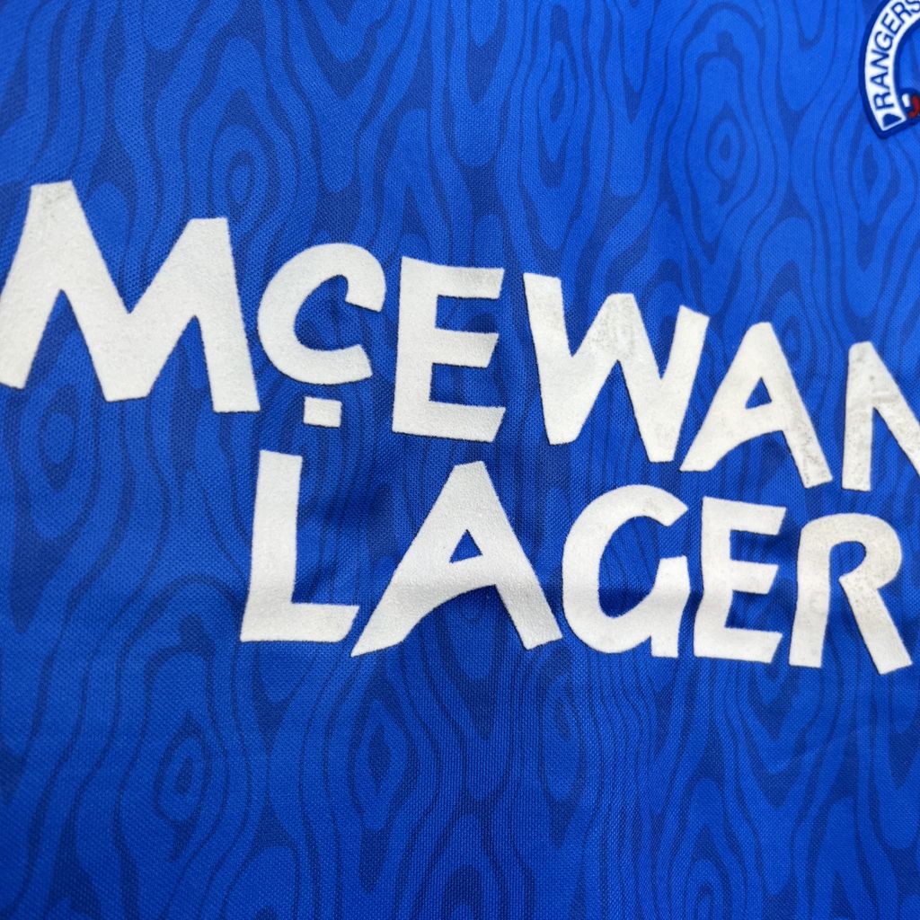 1990/1992 Retro Rangers Home Football Shirt 1:1 Thai Quality