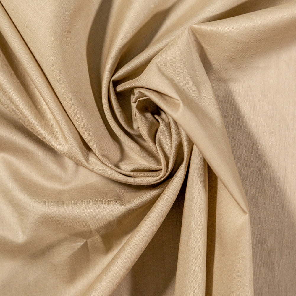 Mercerized Organic Egyptian Cotton Voile - Beige - Toulouse Collection - Joann Fabrics