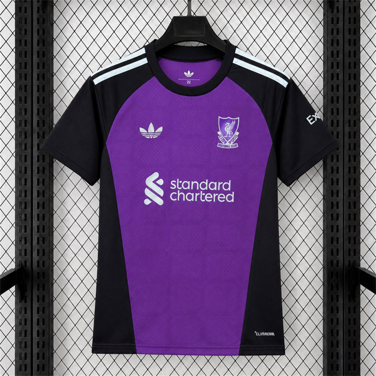 Liver.pool 26-27 Purple Black Goalkeeper Jersey - Fans Version - UnitedFutballJersey