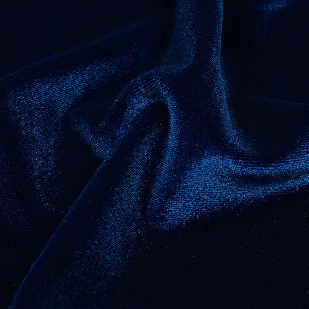 Stretch Polyester Velour - Royal Blue - Joann Fabrics