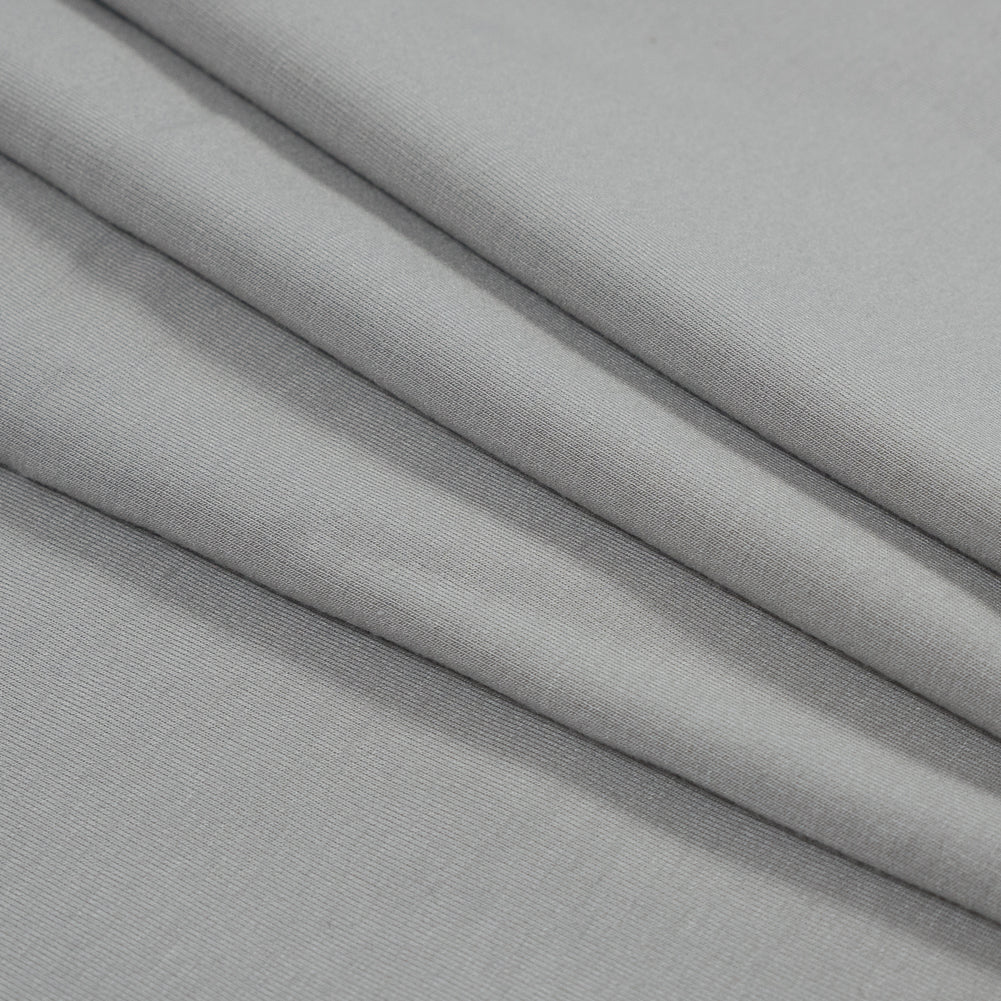 Bamboo Stretch French Terry - Grey Flint - Emei Collection - Joann Fabrics