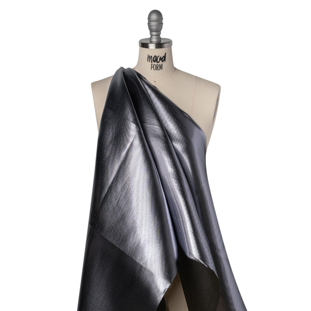 Double Faced Lame Mikado - Gunmetal - Sara Collection - Joann Fabrics