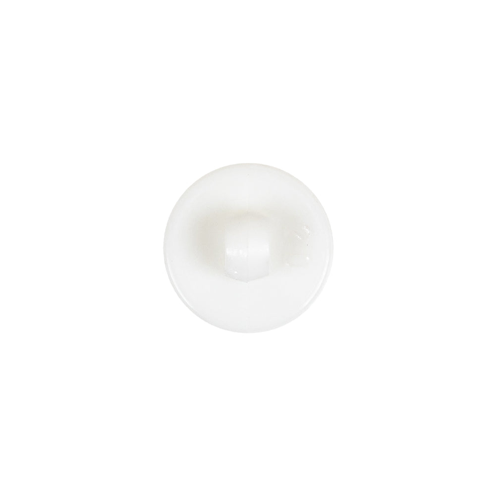 Italian White Faceted Center Floral Molded Shank Back Plastic Button - 20L/12.5mm - Joann Fabrics