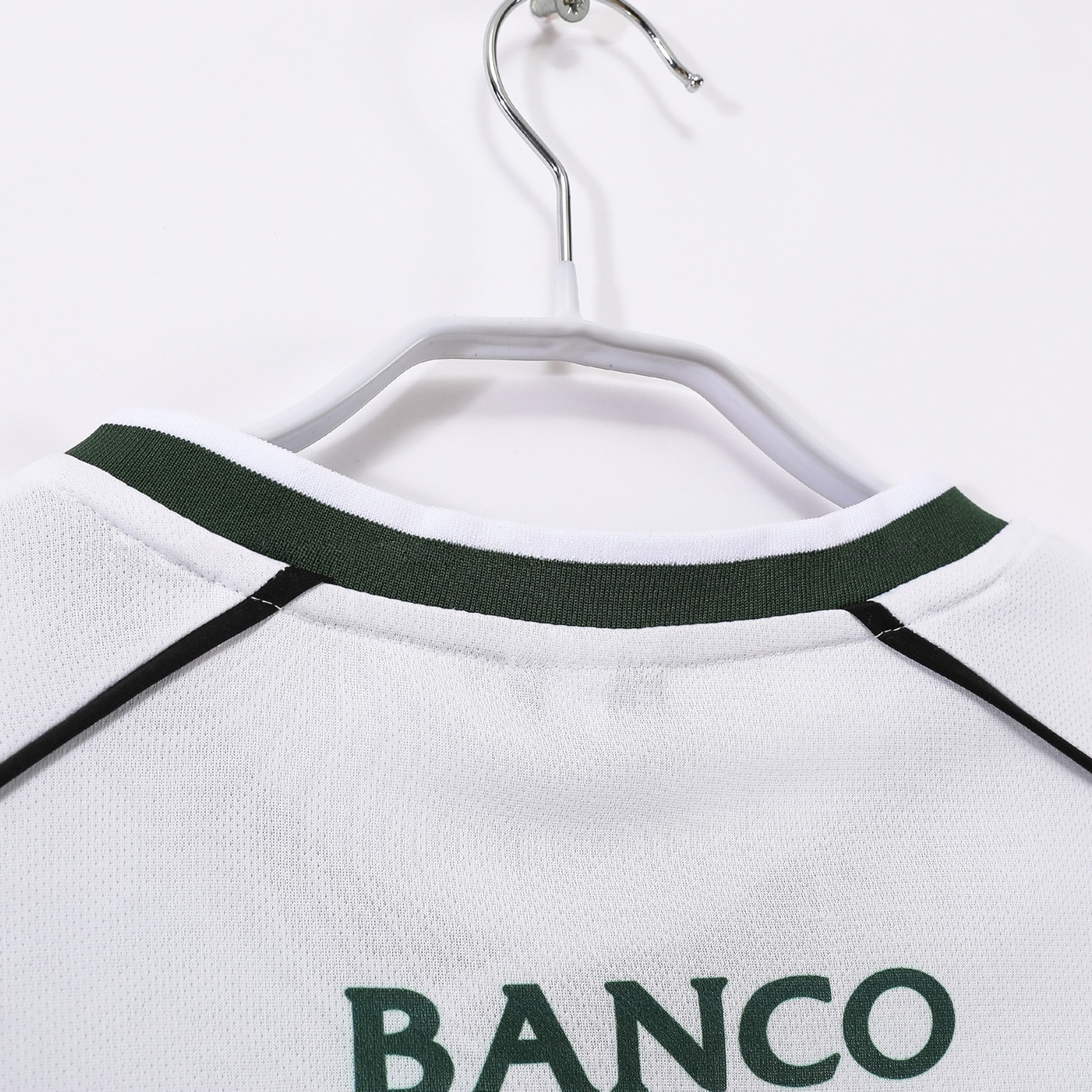 Retro Sporting CP 2001-03 Home Long Sleeves Jersey - UnitedFutballJersey