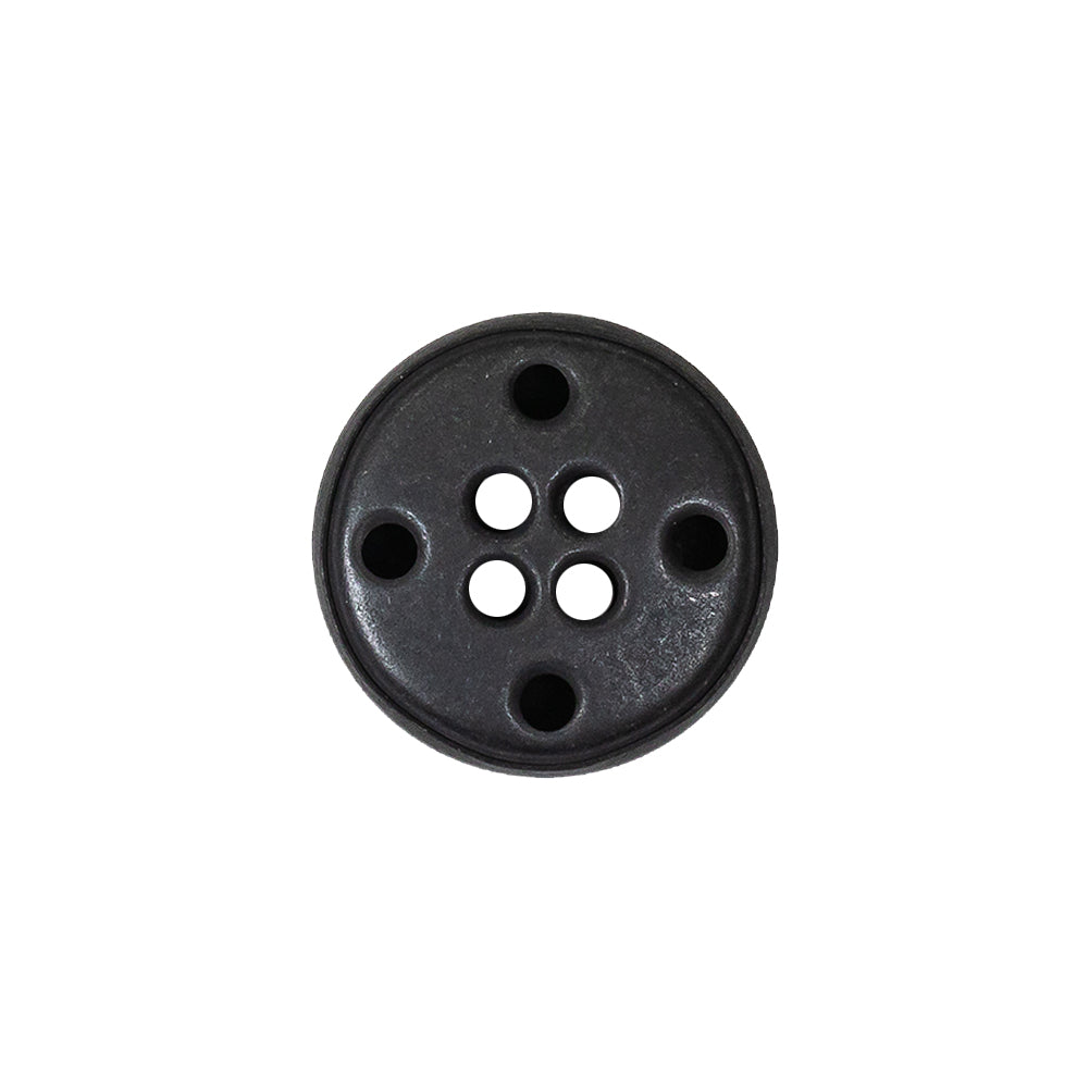 Antique Brass Metal 4-Hole Button - 28L/18mm - Joann Fabrics