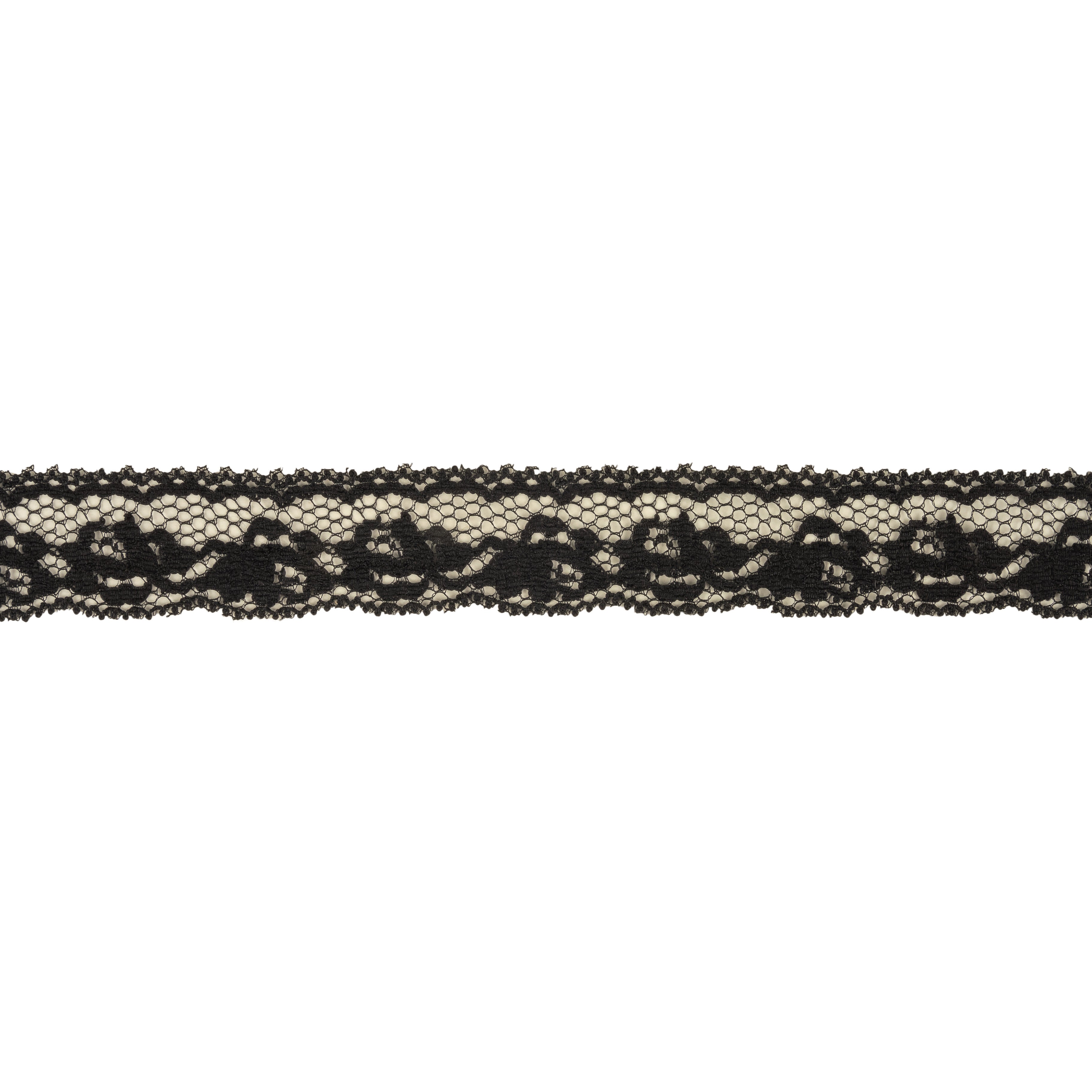 Caviar Roses Scalloped Lace Trim - 1
