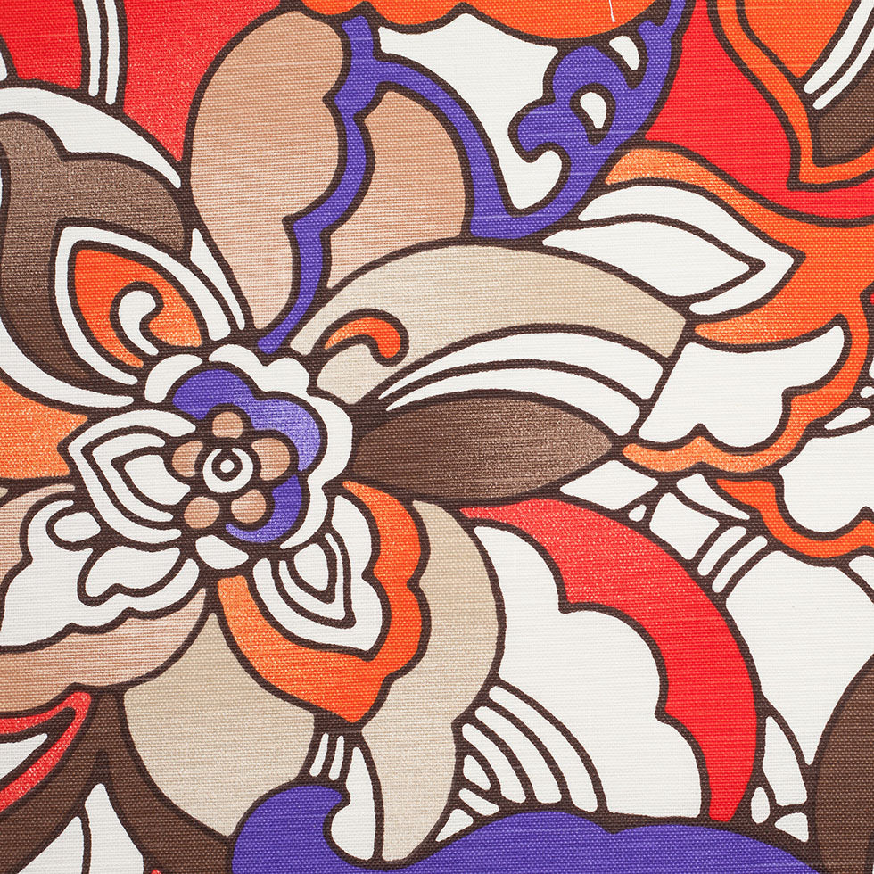 Spanish Multi-Color Floral Woven - Joann Fabrics
