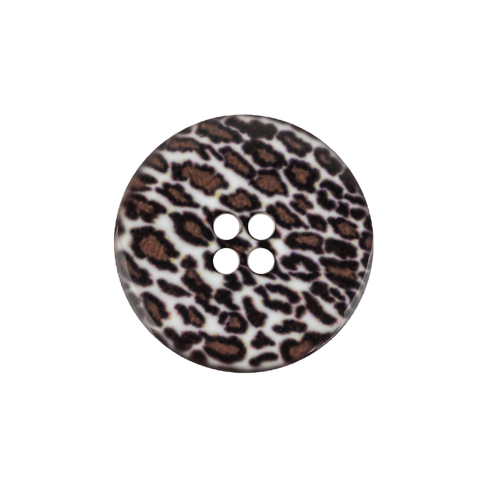 Techno Leopard 4-Hole Plastic Button - 36L/23MM - Joann Fabrics