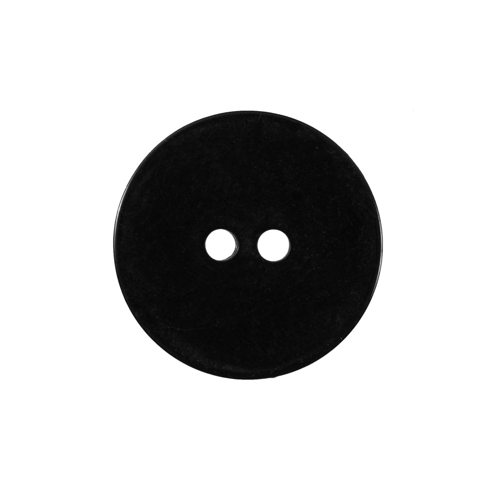 Black Flat Plastic Button - 36L/23mm - Joann Fabrics