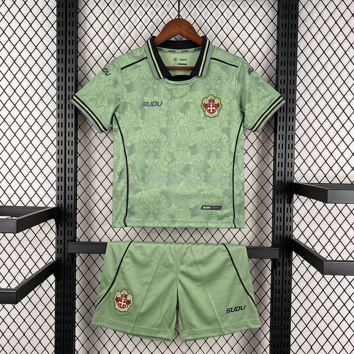 Wolverhampton Wanderers Wolves 26-27 Goalkepper Green Kids Kit - UnitedFutballJersey