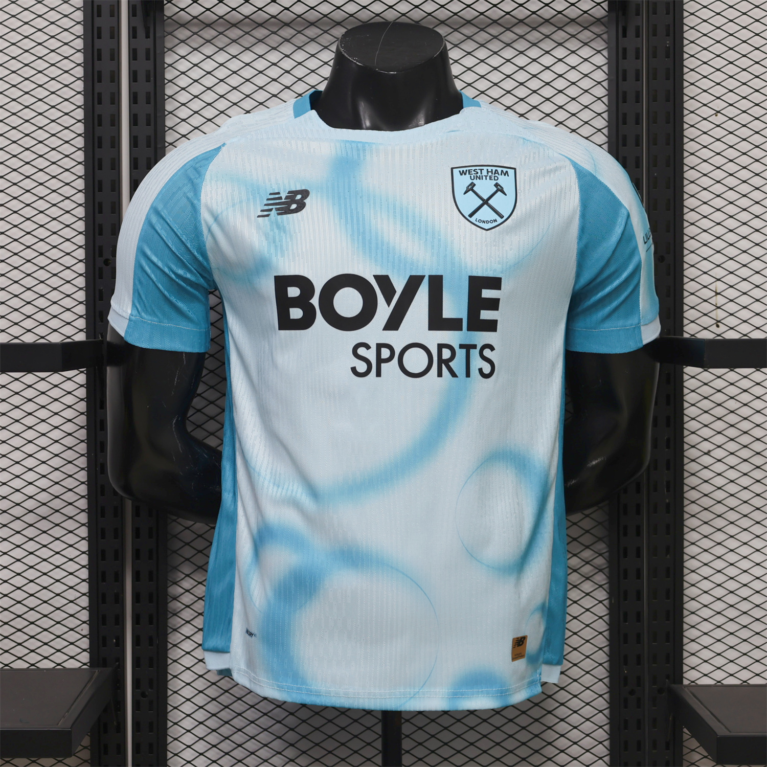 West Ham United 26-27 Third Jersey - Player Version - UnitedFutballJersey