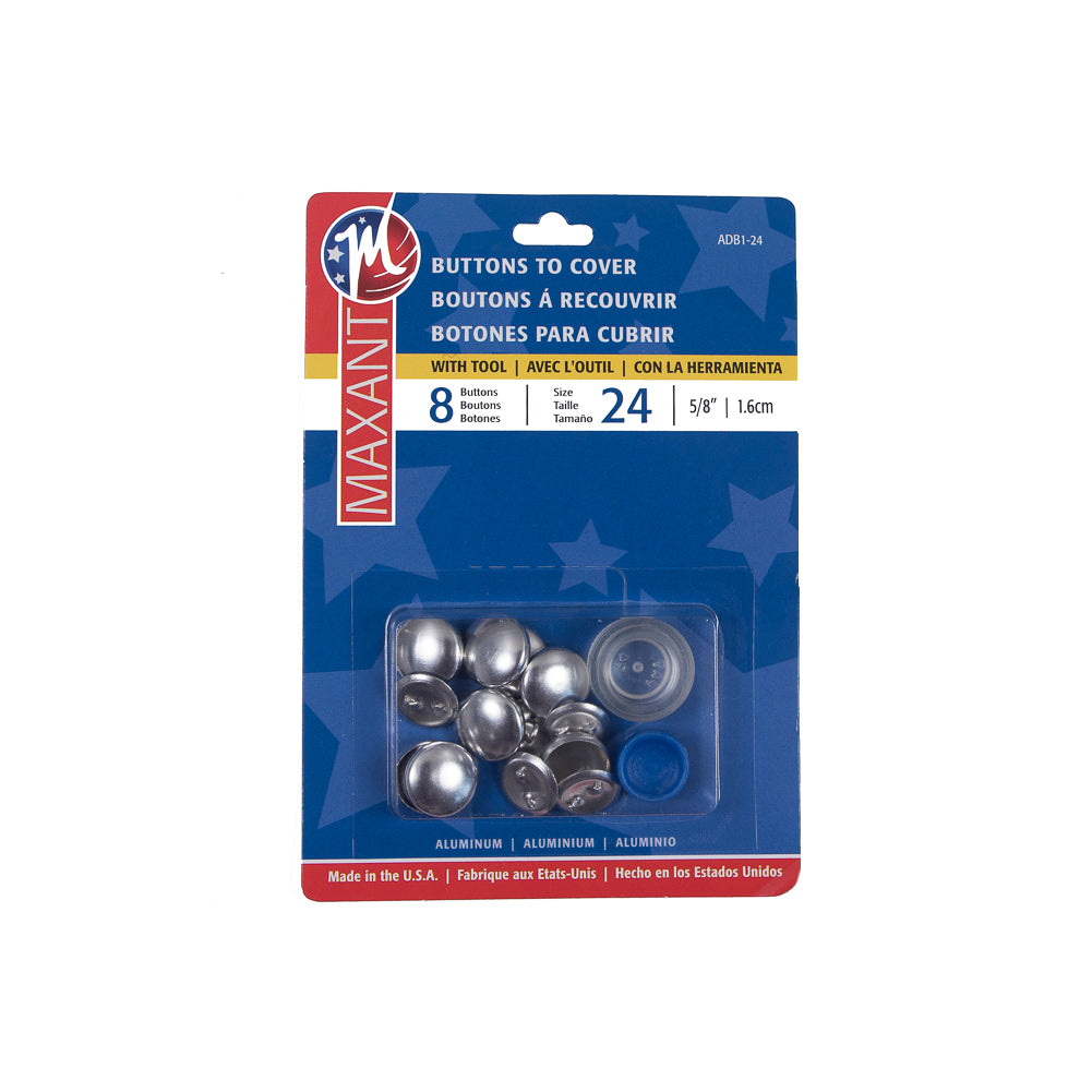 Maxant Button Cover Kit - Size 24 - Joann Fabrics