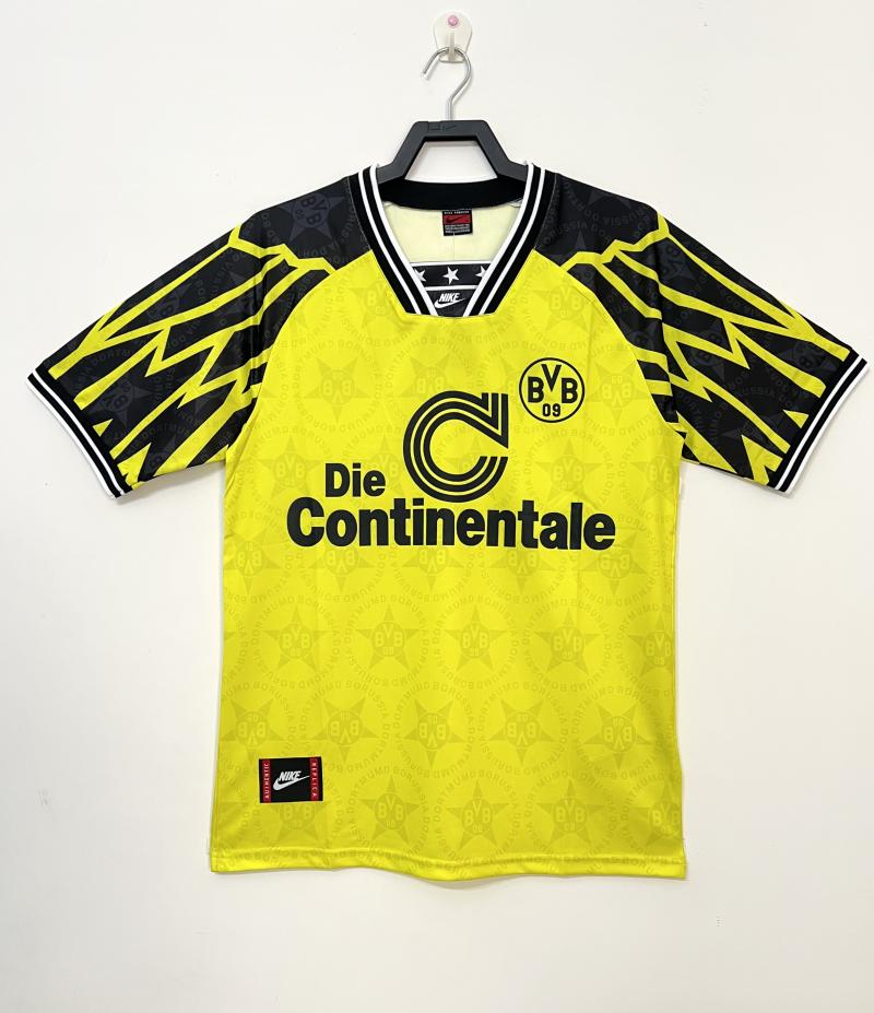 1994-1995 Retro Dortmund Home Football Shirt 1:1 Thai Quality