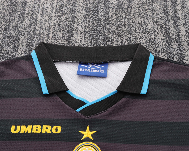 1997/1998 Retro Inter Milan Third Away Football Jersey 1:1 Thai Quality Kids Size