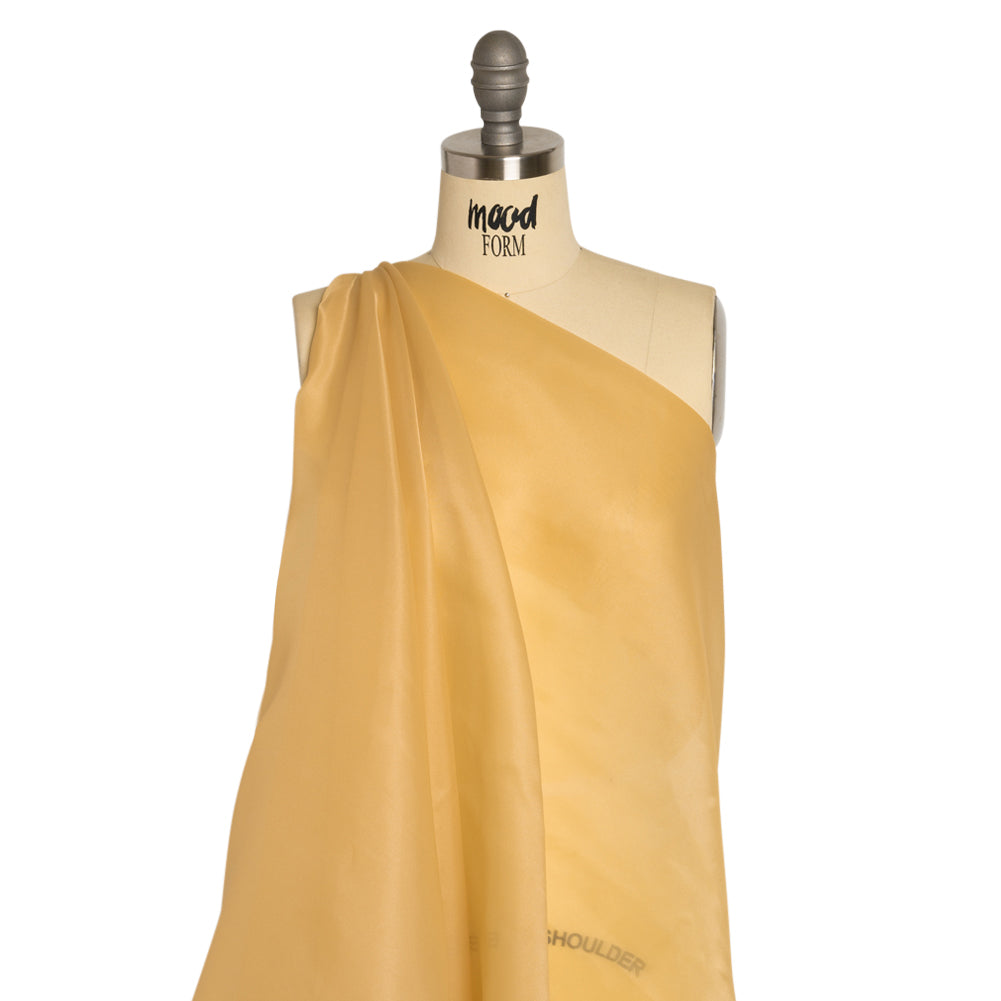 Satin-Faced Polyester Organza - Gold - Ardea Collection by Mood - Joann Fabrics