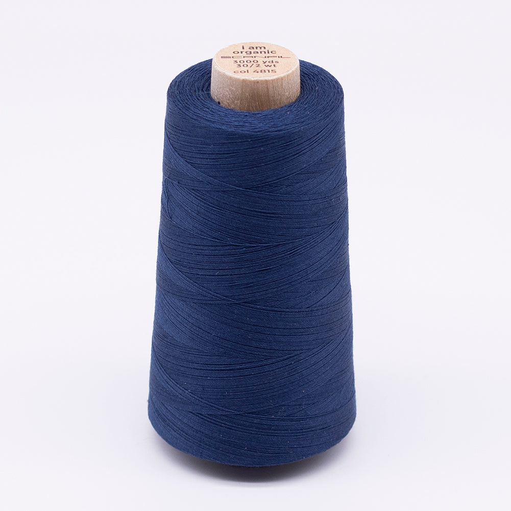 SCANFIL® 30wt Organic Pima Cotton Thread 3000 yd Cone - 4815 Poseidon - Joann Fabrics
