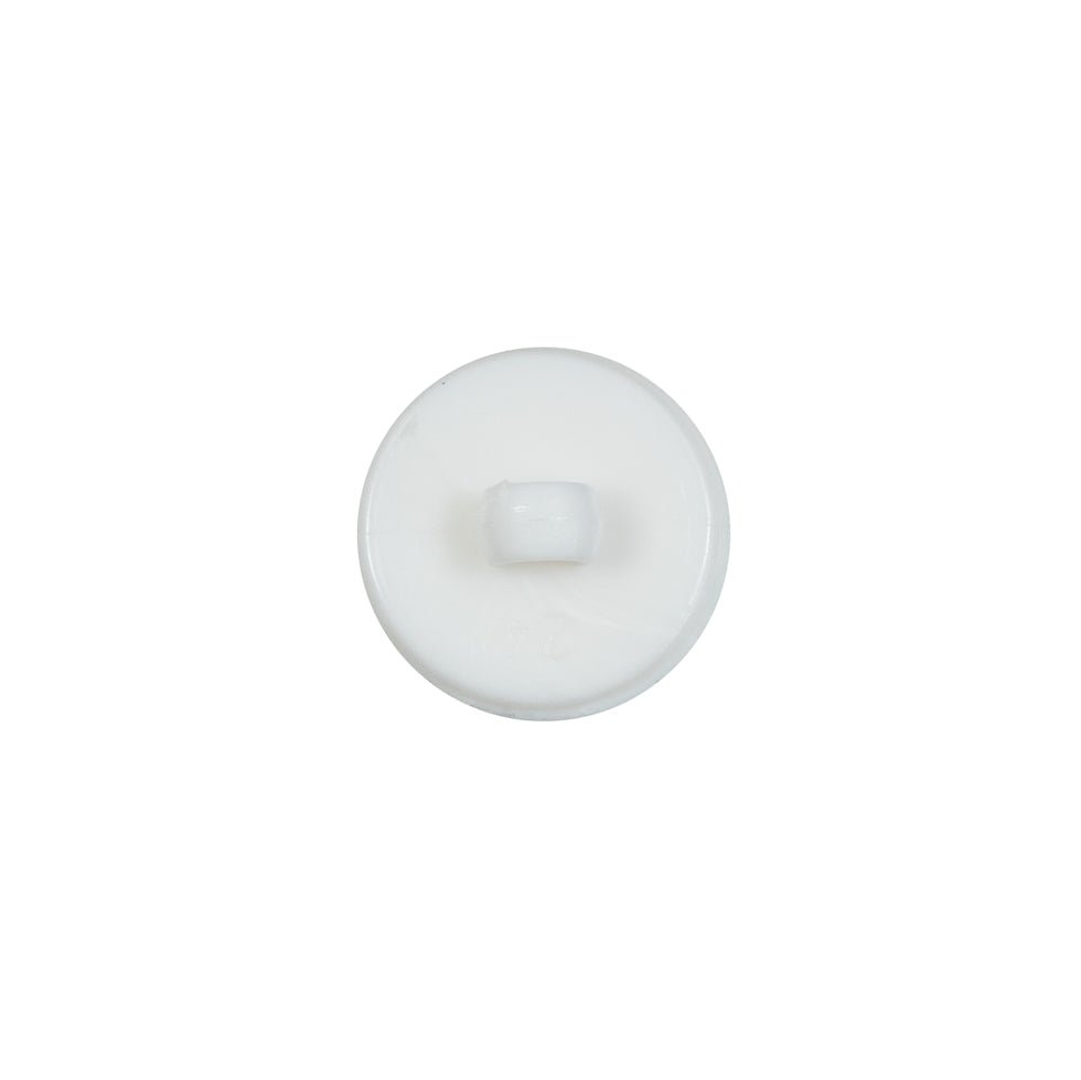 Italian White Nylon Pearl Button - 20L/12.5mm - Joann Fabrics