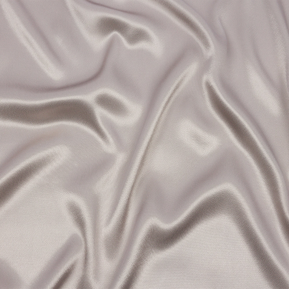 Sustainable Viscose Fluid Satin - Silver - Mood Exclusive Elliana Collection - Joann Fabrics