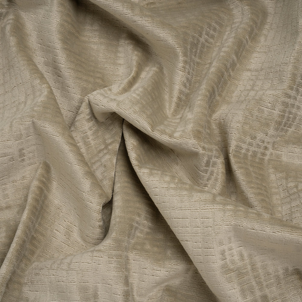 Polyester Upholstery Chenille - Fog Grid Texture - Carolina Collection - Joann Fabrics