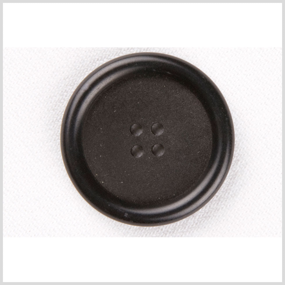 Plastic 4-Hole Button - 30L/19mm - Black Textured Center and Tire Rim - Joann Fabrics